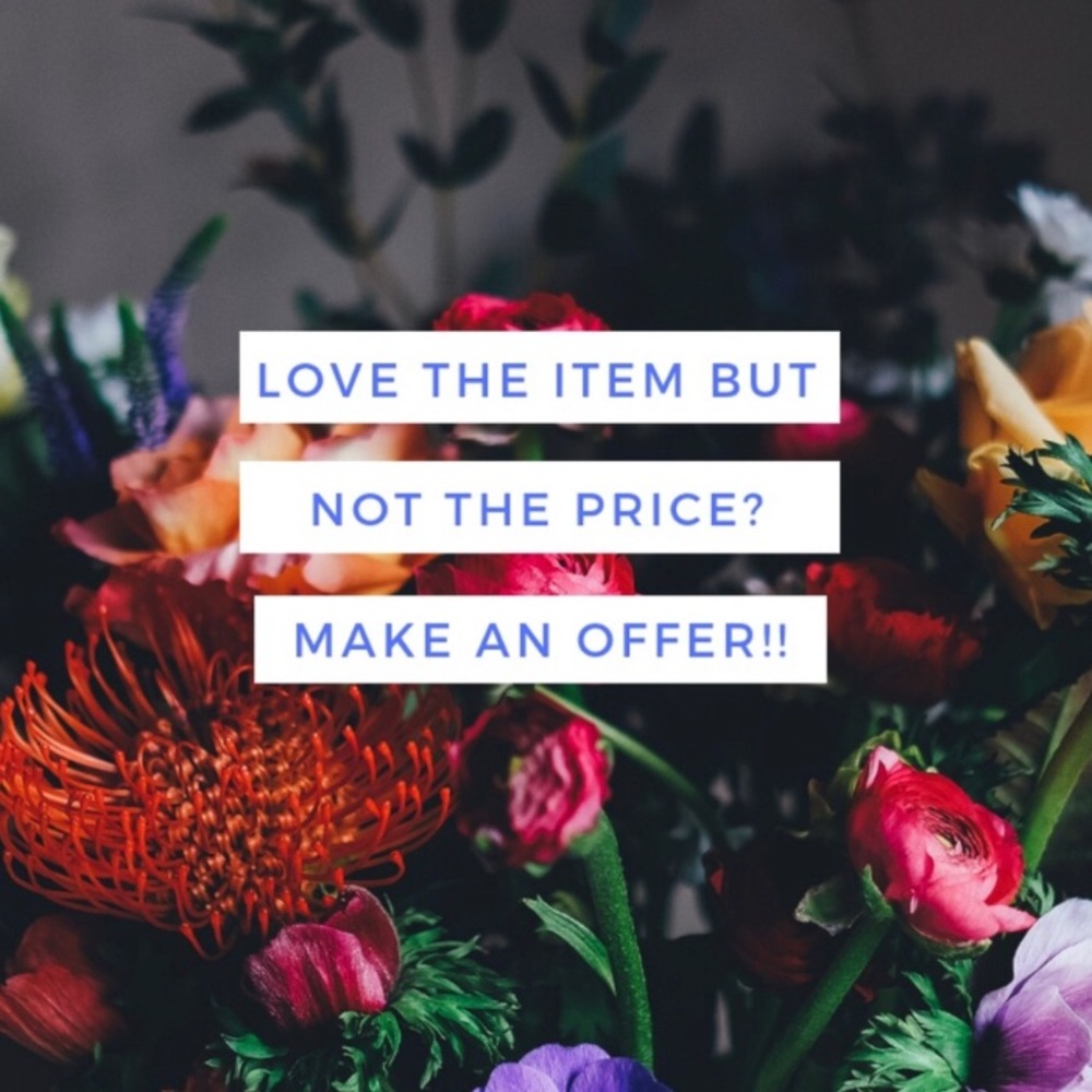 I will consider reasonable offers!